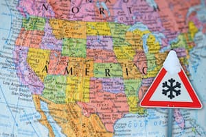 El mapa de la ola de frío que sigue en Estados Unidos y hasta cuándo continúan las bajas temperaturas