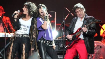 El escenario, un lugar compartido por la familia Sosa Mediavilla