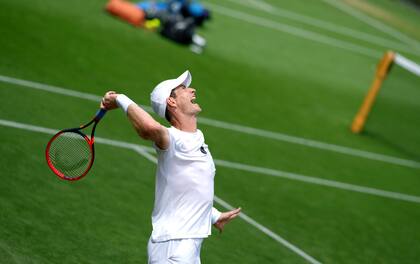 El escocés Andy Murray, dos veces campeón en Wimbledon