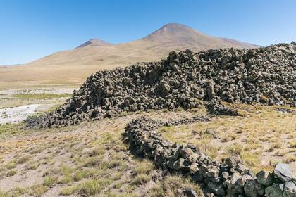El escorial de lava que quedó de la última erupción, hace doscientos años.
