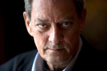 El escritor Paul Auster en Buenos Aires. 2018