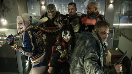 El escuadrón suicida haciendo de las suyas