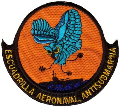 El escudo de la Escuadrilla Aeronaval Antisubmarina