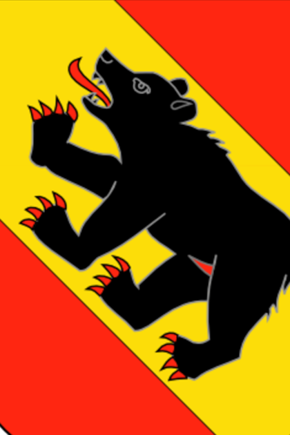 El escudo del cantón de Berna tiene también la imagen de un oso