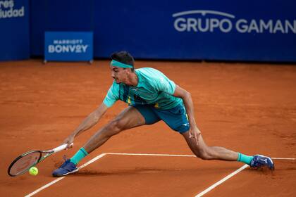 El esfuerzo de Lorenzo Sonego; el italiano complicó mucho a Schwartzman