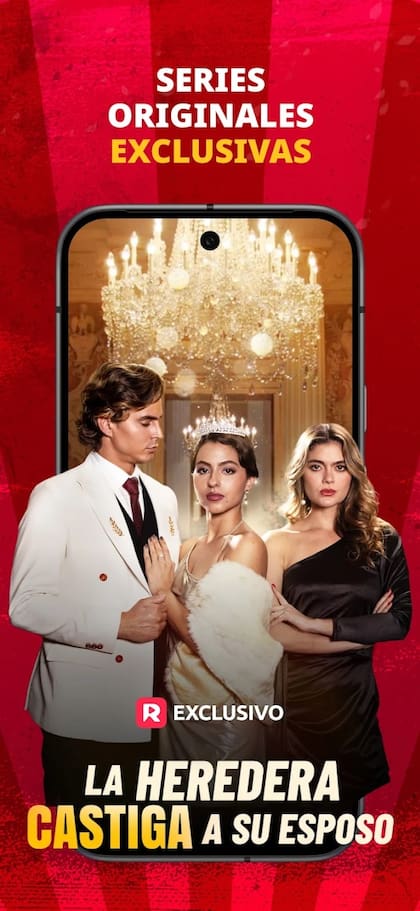 El eslogan de ReelShort es: "Cada segundo es drama" (ReelShort)