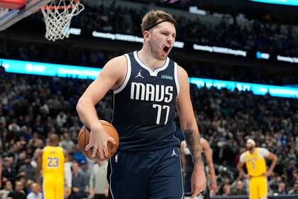 El esloveno Luka Doncic, base de los Mavericks de Dallas