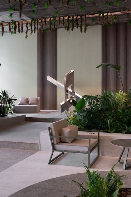 El espacio 40 fue premiado como el mejor espacio Biofílico.