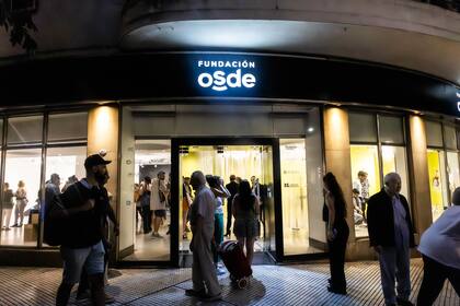 El Espacio de Arte de Fundación OSDE, en Arroyo 807.