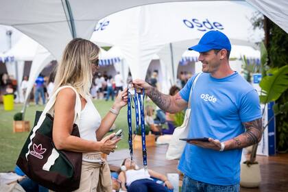 El espacio de OSDE estuvo entre los más visitados de la feria.