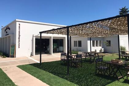 El espacio donde venden los productos de la familia green