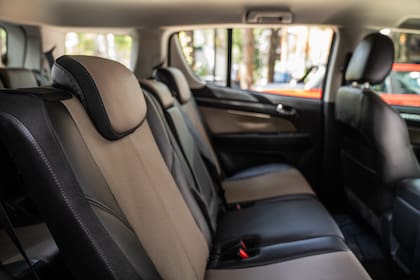 El espacio que trae el SUV para los pasajeros de atrás