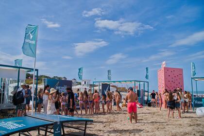 El espacio Rexona, un espacio ideal para mantenerse activo.