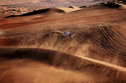 El español Carlos Sainz volvió a ganar el Rally Dakar