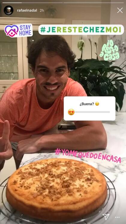 El español está pasando la cuarentena en su casa de Mallorca