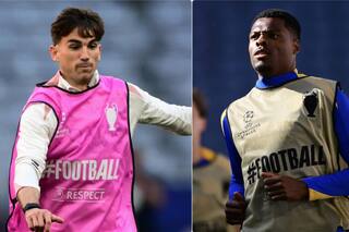 Dos tapados por las estrellas que debutaron en la B y hoy pueden dominar Europa con PSG e Inter