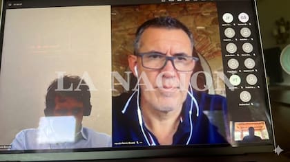 El español García Borras participa en un zoom previo a la compra del Perugia