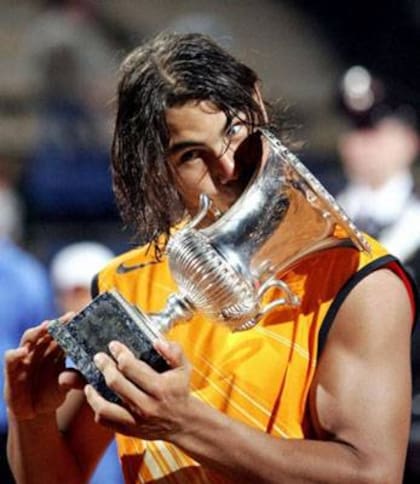 Rafael Nadal es el máximo campeón de la historia del Masters 1000 de Roma con 10 títulos