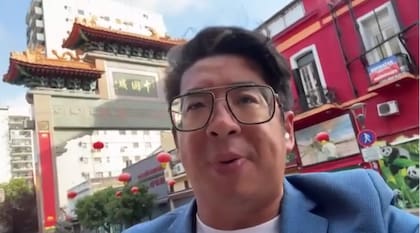 El especialista dialogó con LN+ en un móvil desde el Barrio Chino de Belgrano