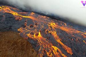 Las impresionantes imágenes que muestran la erupción de un volcán desde cerca