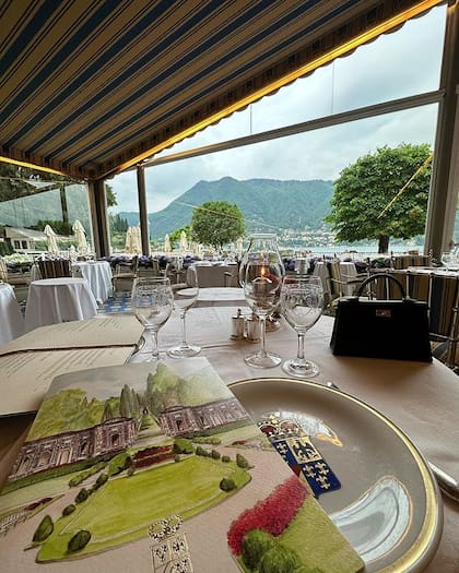 El espectacular rincón en Lago di Como que Antonela Roccuzzo y Daniella Semaan eligieron para ir a comer