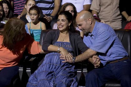 El espía cubano liberado Gerardo Hernández y su esposa