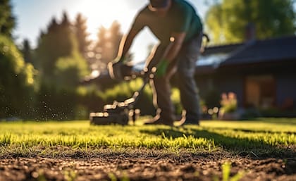 El esposo de la empleada doméstica y su hijo hacían trabajos de jardinería regularmente en la casa de un cliente
