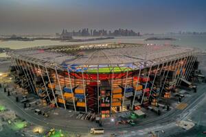 El impresionante estadio hecho con 974 containers que se desmontará después del Mundial