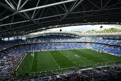 El estadio Anoeta también fue sede de partidos del Top 14, el principal torneo de rugby francés