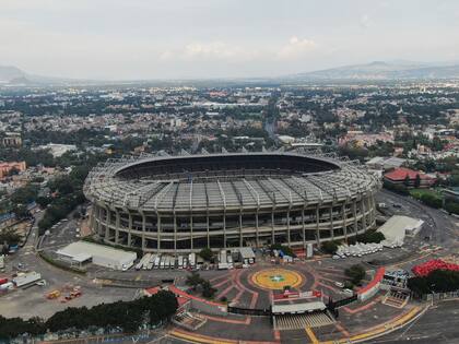 El estadio Azteca, en México, recibirá el cotejo inaugural de la próxima Copa del Mundo (AP Foto/Fernando Llano)