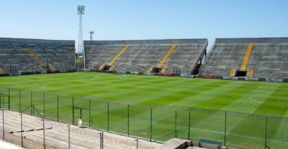 El estadio Carlos Mercado Luna de La Rioja