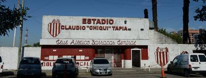 El estadio Claudio 'Chiqui' Tapia de Barracas Central, donde se disputa el partido ante Boca Juniors