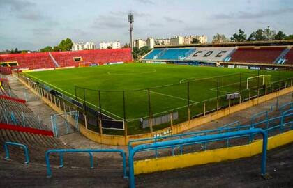 El estadio de Deportivo Español, un club al que, en su momento, los socios decidieron mantener como asociación civil sin fines de lucro