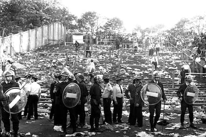 El estadio de Heysel, tras el trágico final