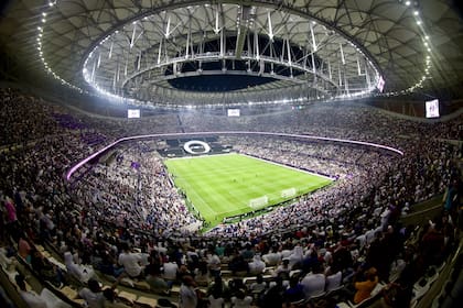 El estadio de Lusail fue inaugurado con la final de la SuperCopa de Lusail el 9 de septiembre 