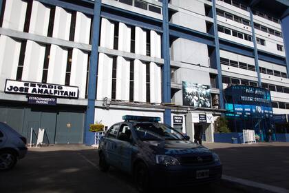 El estadio de Vélez en Liniers donde apareció el cuerpo