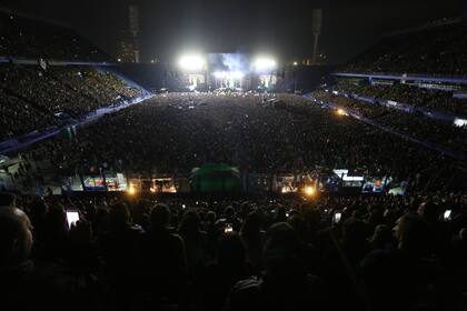 El estadio de Vélez, nuevamente colmado
