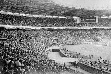 El estadio de Yakarta (Indonesia), completo en su capacidad para 100.000 espectadores