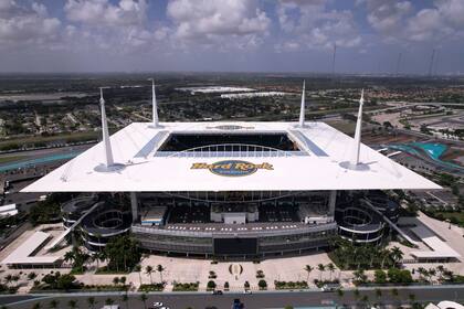 El estadio Hard Rock, de Miami, este jueves, dos días antes de la inauguración del Mundial de Clubes; allí se estrenará Inter Miami, contra Al-Ahly.
