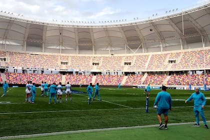 El estadio Madre de Ciudades fue el escenario de un vibrante triunfo albiceleste sobre Escocia en la ventana de julio de 2022; a Santiago del Estero volverán los argentinos este año, pero en septiembre y para enfrentarse con el campeón mundial, Sudáfrica, por el Rugby Championship.