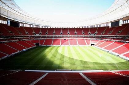 El estadio Mané Garrincha espera 25 mil fanáticos de Flamengo en Brasilia para ver la final