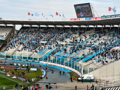 El estadio Mario Kemples de Córdoba, en la previa de la final del Torneo Apertura entre River y Belgrano
