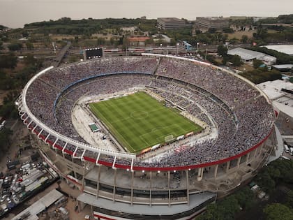 El estadio Monumental se llenó por completo en el amistoso entre la Argentina y Panamá