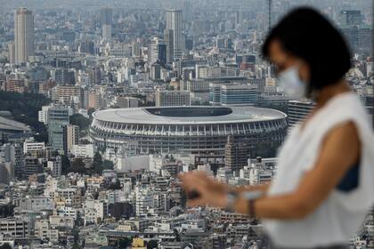 El estadio Nacional de Tokio