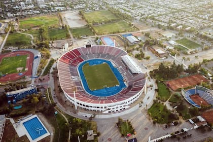 El estadio Nacional de Santiago de Chile, el escenario que iba a recibir la final de la Libertadores.