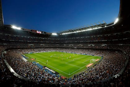 El estadio Santiago Bernabéu, de Real Madrid