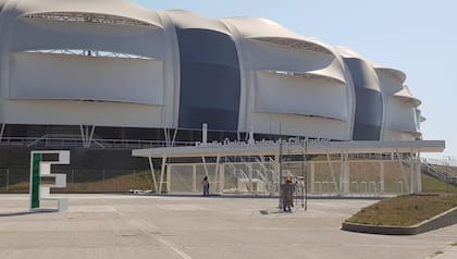 El Estadio Único Madre de Ciudades, por fuera