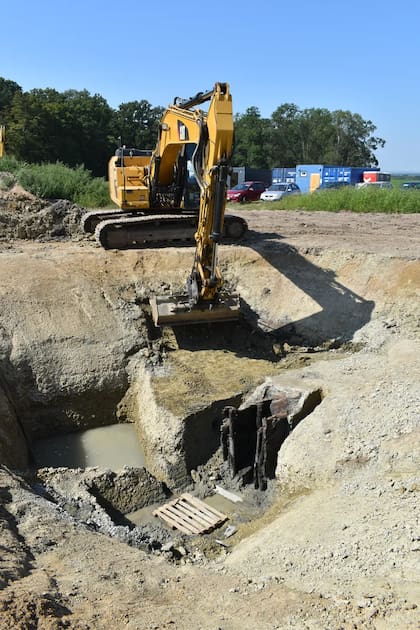 El estado de la excavación genera expectativa por lo que pueden ser los futuros descubrimientos
