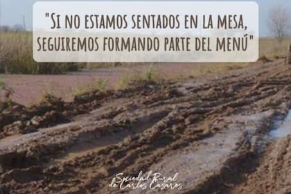 El estado de los caminos rurales de Carlos Casares