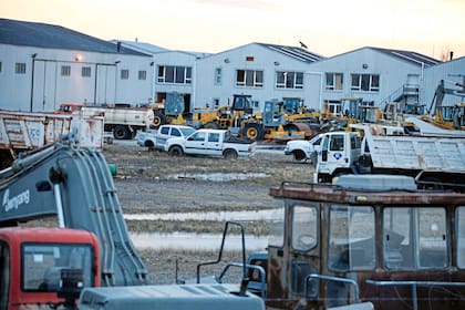 El estado en que se encuentra el principal obrador de Austral construcciones